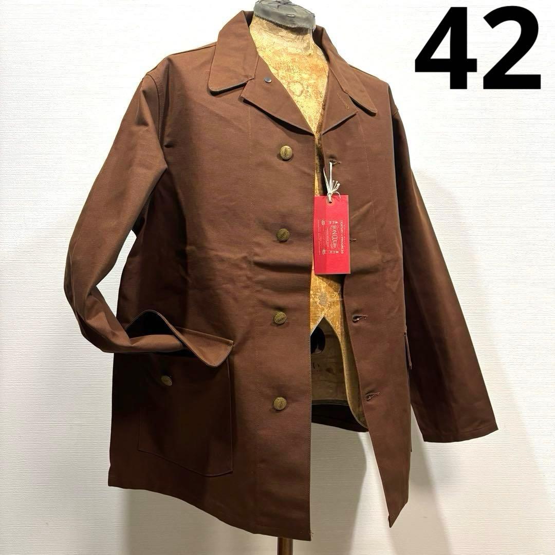 日本製 42 新品 Coverall U.S. Army Duck brown