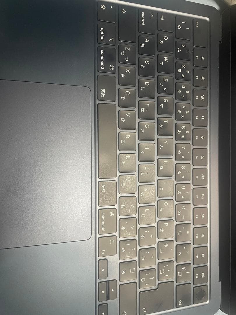macbook air M2 13インチ 8GB ミッドナイト バッテリー100
