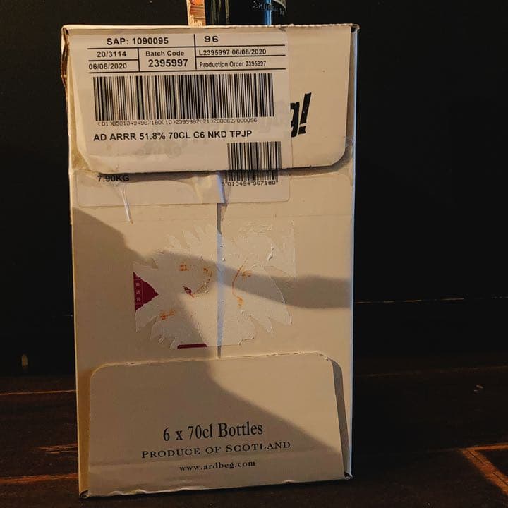 新品 6本入り　箱付　アードベッグ　Ardbeg　Arrrrrrrdbeg