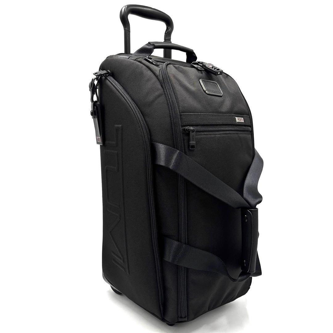 【現行品・未使用級】トゥミ 2ウィール スポーツ ダッフル キャリーバッグ 黒