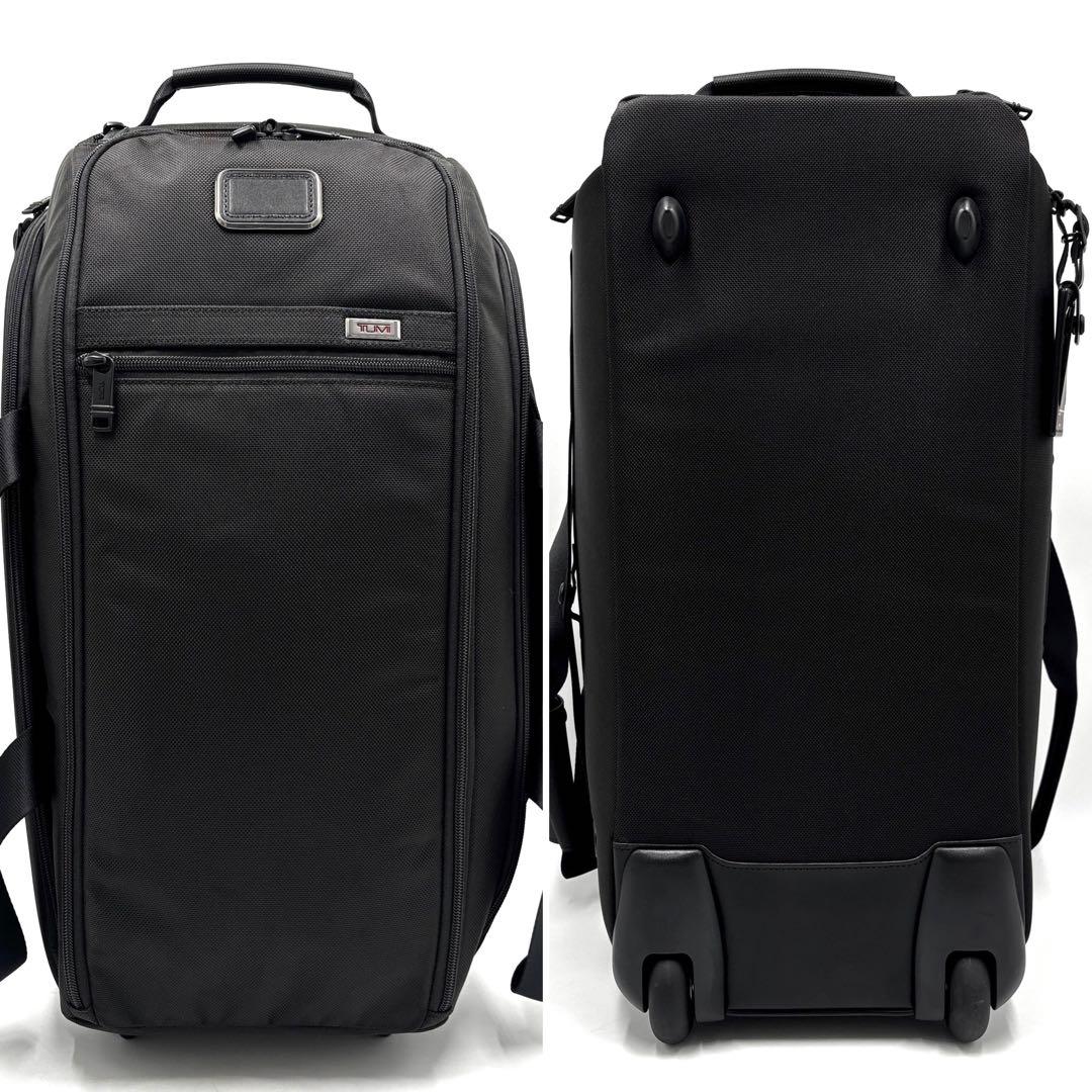 【現行品・未使用級】トゥミ 2ウィール スポーツ ダッフル キャリーバッグ 黒