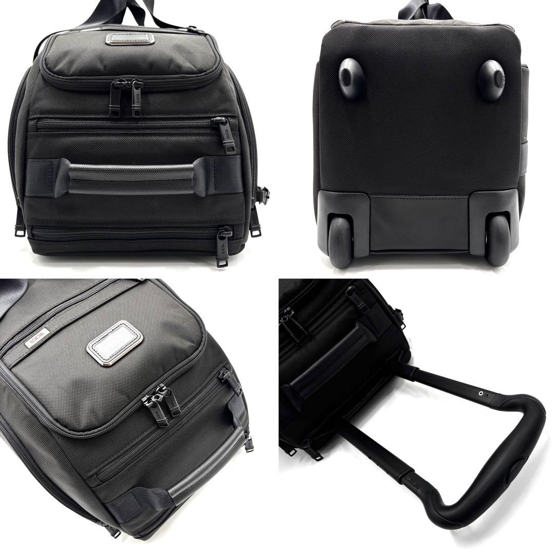 【現行品・未使用級】トゥミ 2ウィール スポーツ ダッフル キャリーバッグ 黒