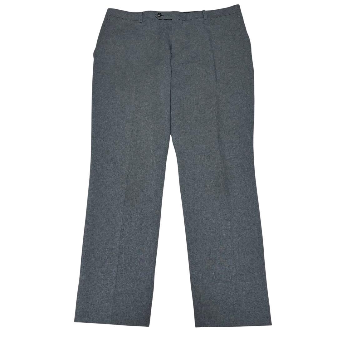 美品 2XL スーツセレクト 3ピース スーツ セットアップ グレー 2ボタン