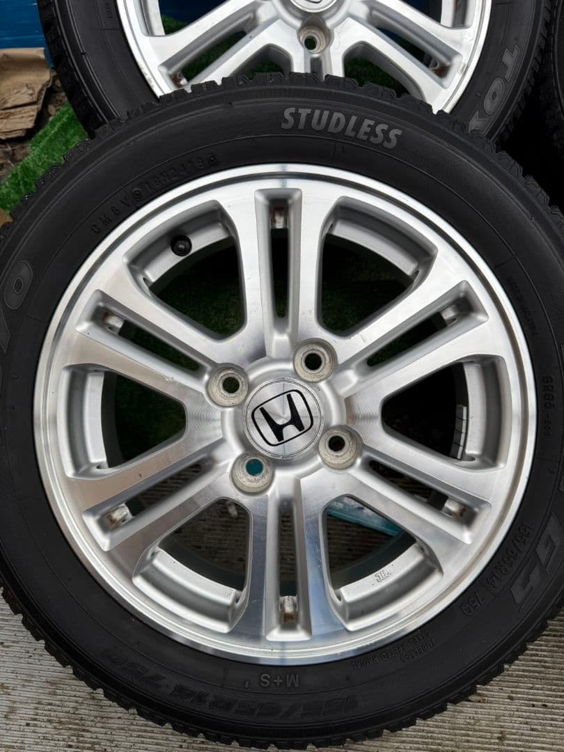 ホンダ純正ホイール　14インチ スタッドレス　155/65R14 19年製