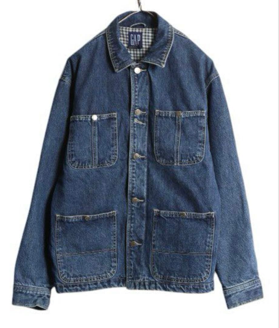 美品　希少　1990s old gap DENIM coverall サイズS