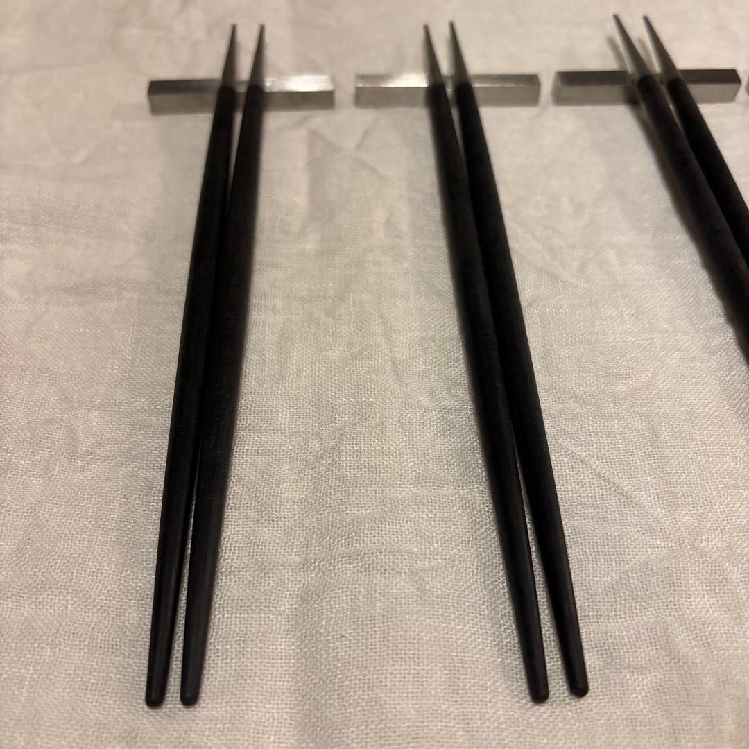 クチポール　箸＆箸置き　4セット　Cutipol