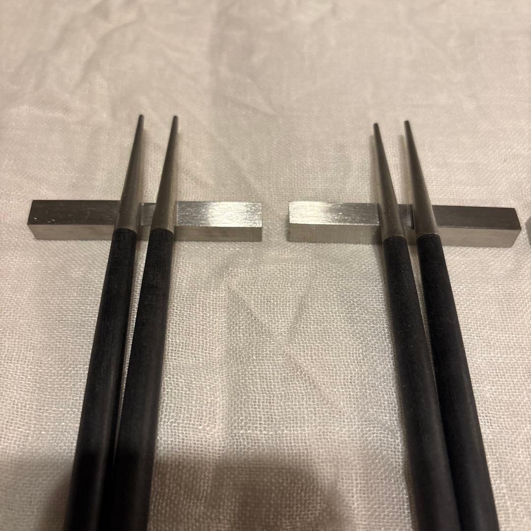 クチポール　箸＆箸置き　4セット　Cutipol