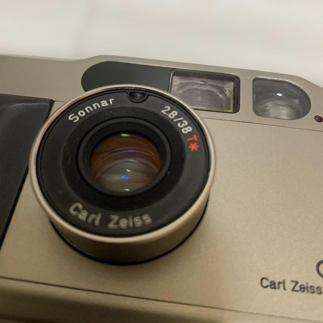 CONTAX T2 シルバー コンパクトフィルムカメラ