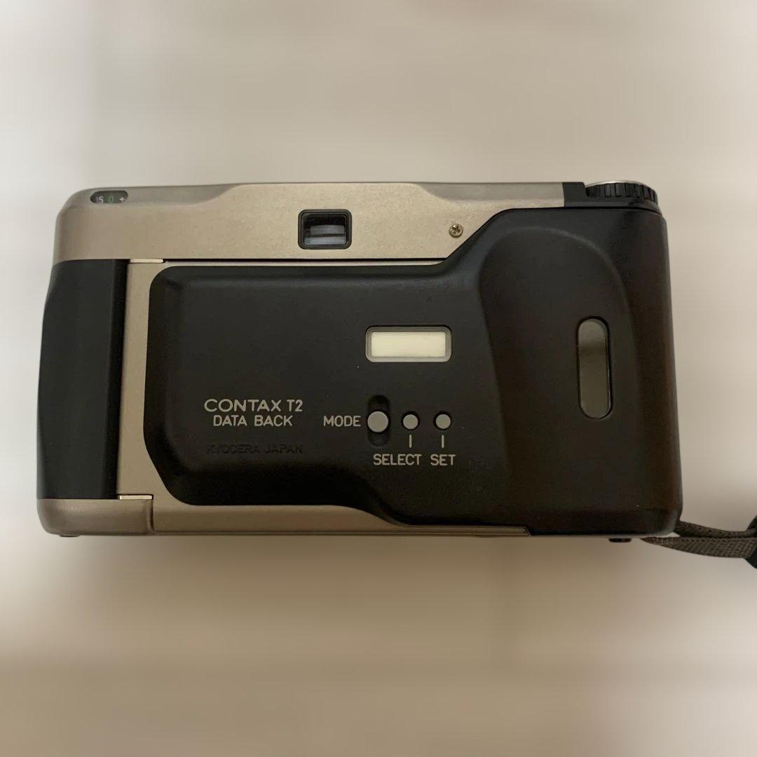 CONTAX T2 シルバー コンパクトフィルムカメラ