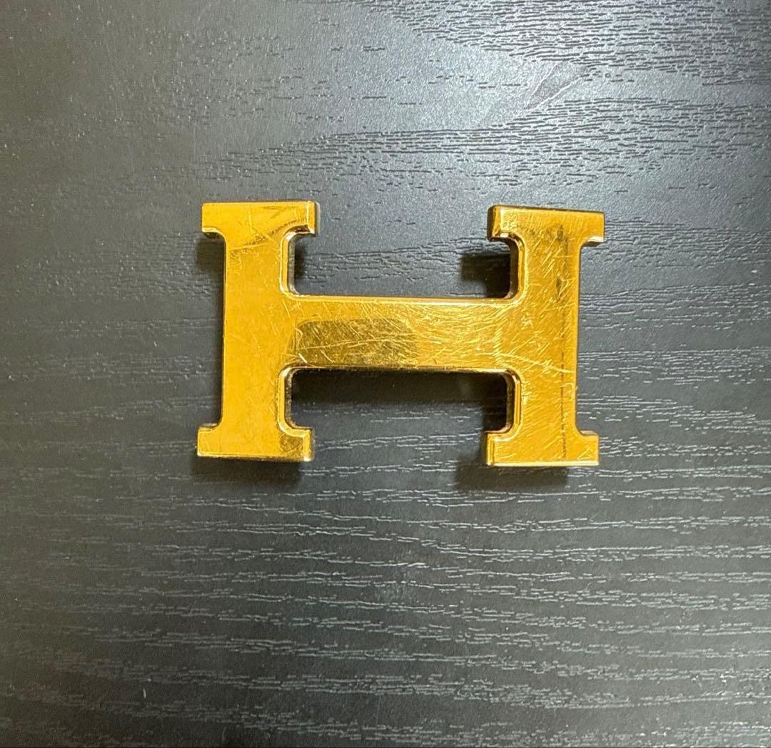 HERMES エルメス コンスタンスリバーシブルベルト85ゴールドカラーバックル