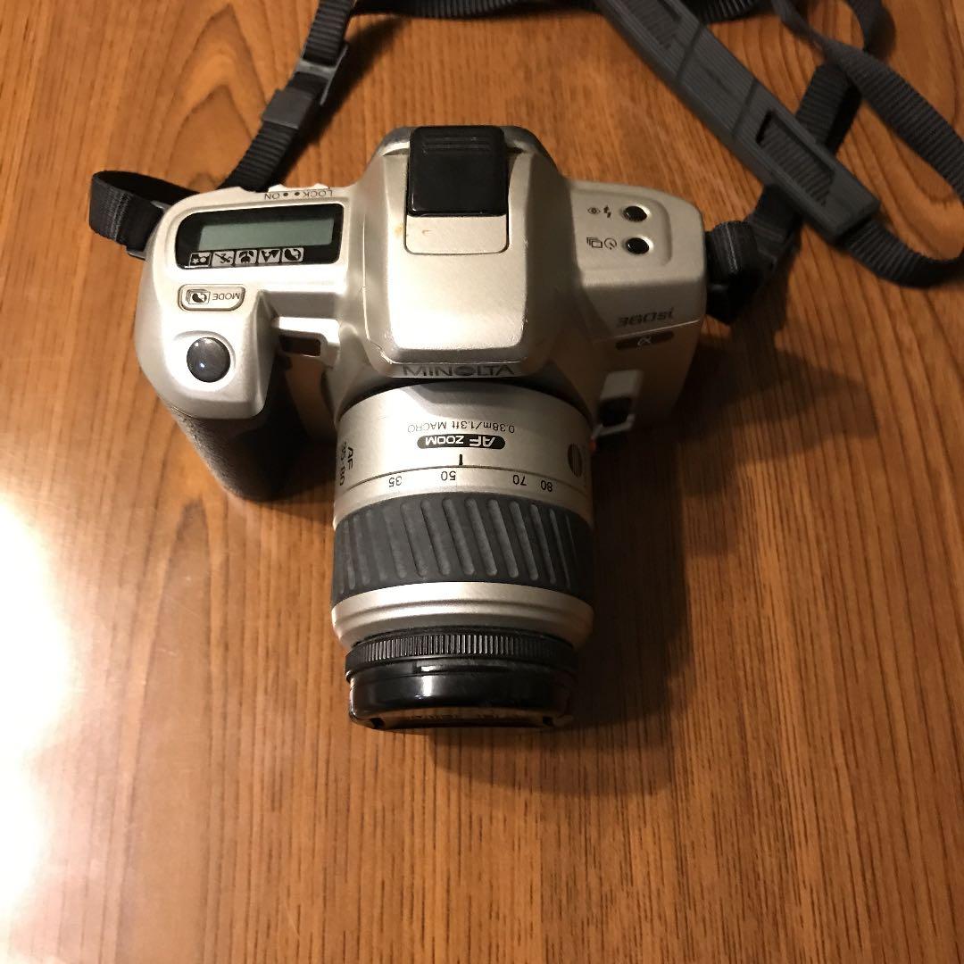 【ジャンク品】　MINOLTA フィルムカメラ　α-360si