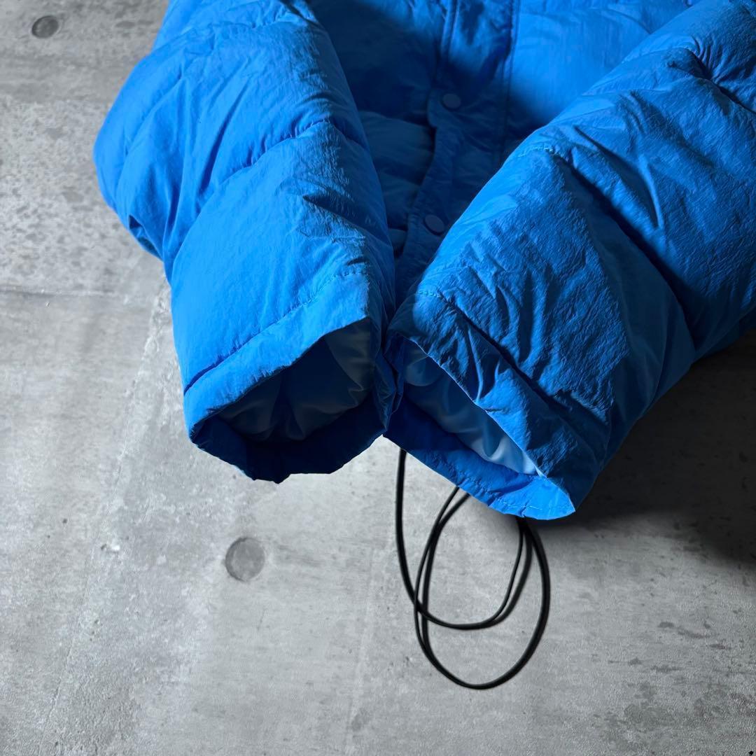 パファージャケット ドローコード 短丈 水色 テック系 y2k