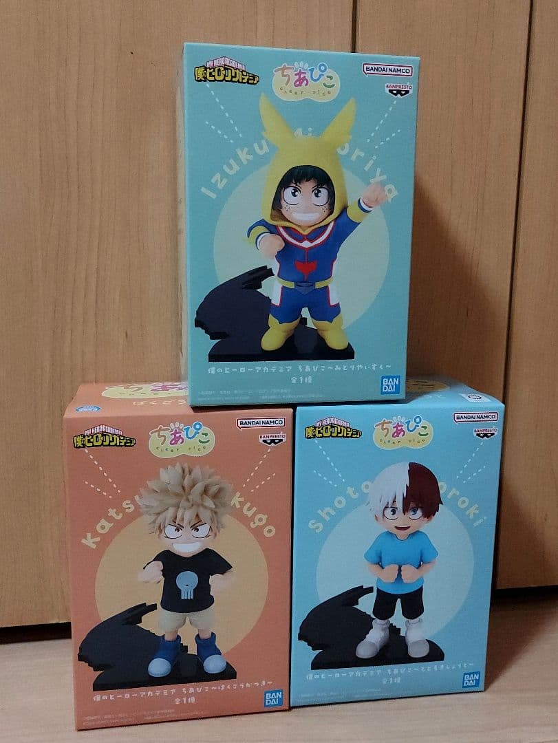 僕のヒーローアカデミア　ちあぴこ　いずく　かつき　しょうと