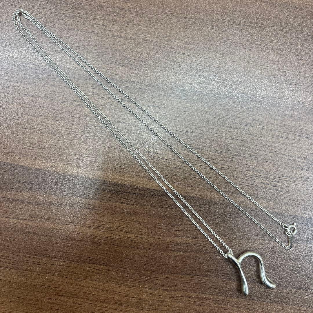 Tiffany ティファニー N イニシャル ロングネックレス シルバー 925