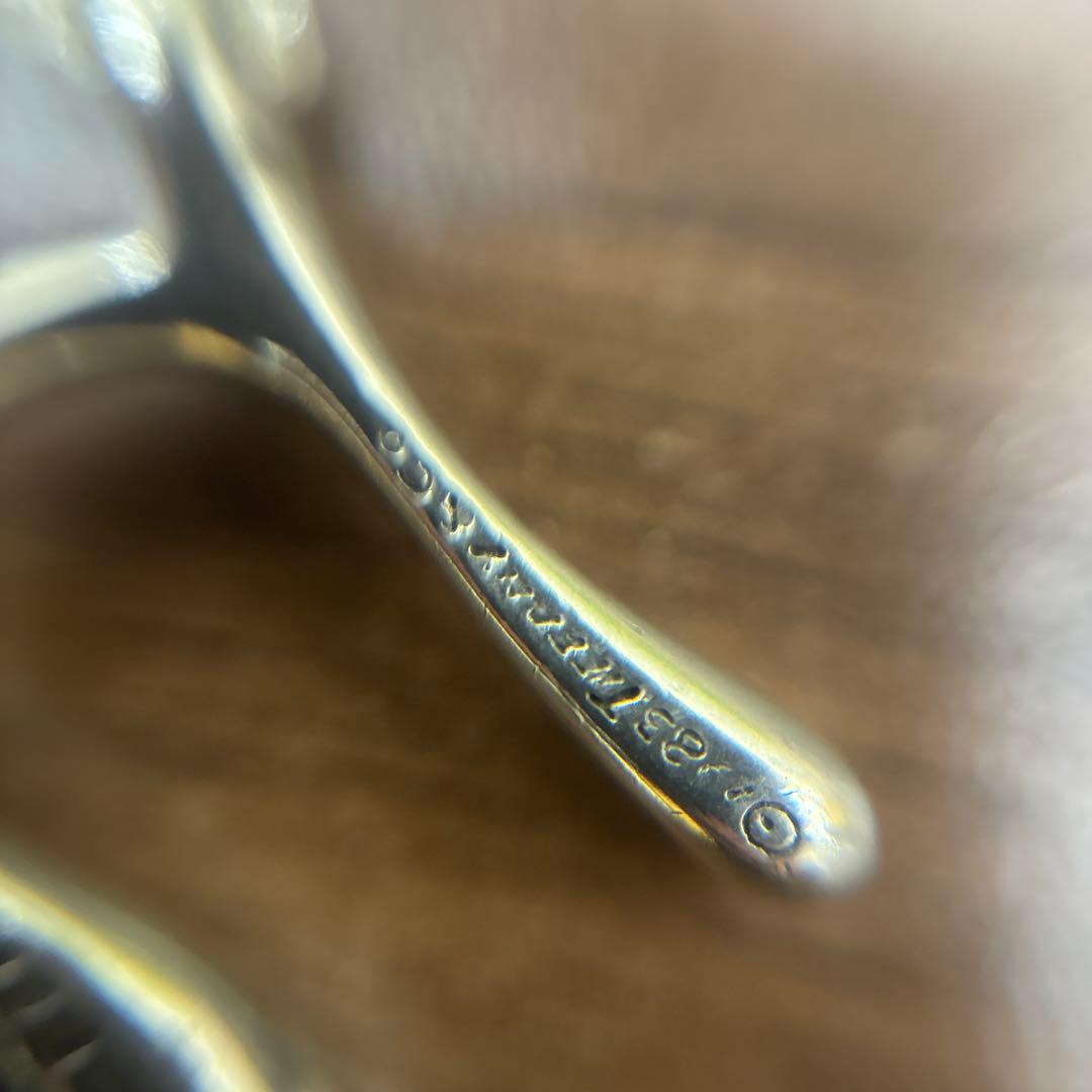 Tiffany ティファニー N イニシャル ロングネックレス シルバー 925