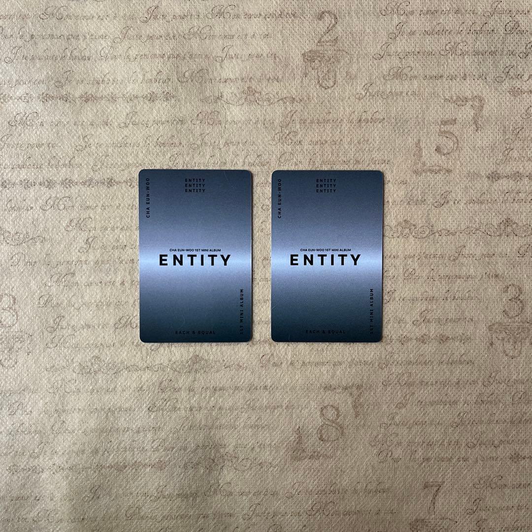 ASTRO チャウヌ ENTITY BIGC MOMENT 特典　トレカ