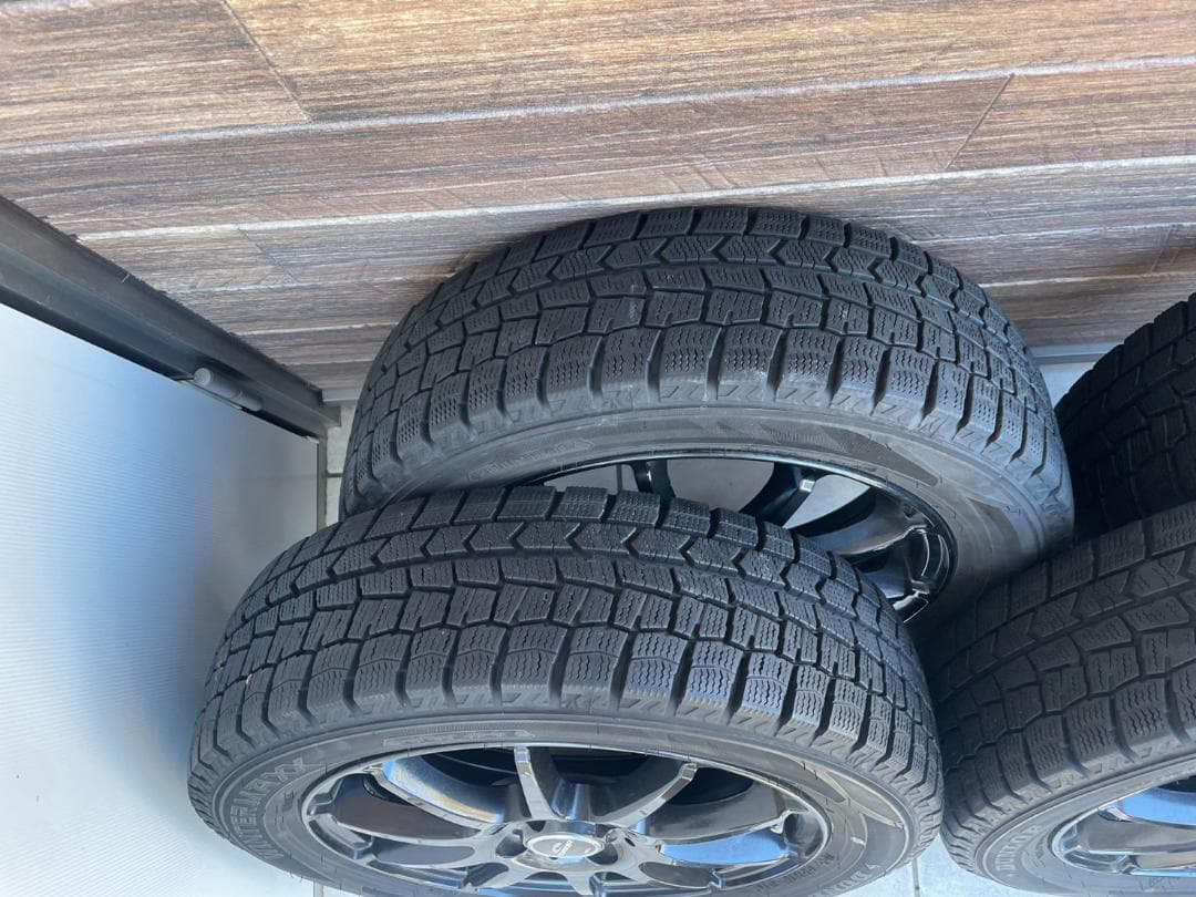 タフト スタッドレスタイヤ15 DUNLOP WINTER MAX※説明欄必須※