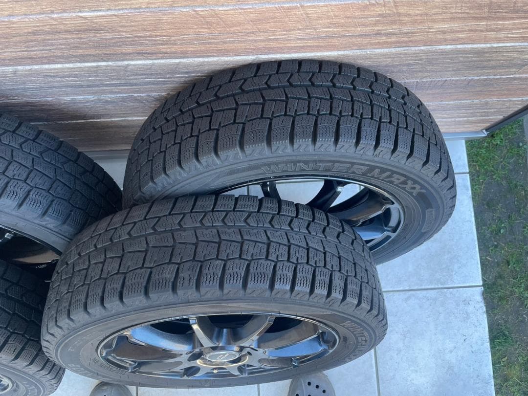 タフト スタッドレスタイヤ15 DUNLOP WINTER MAX※説明欄必須※