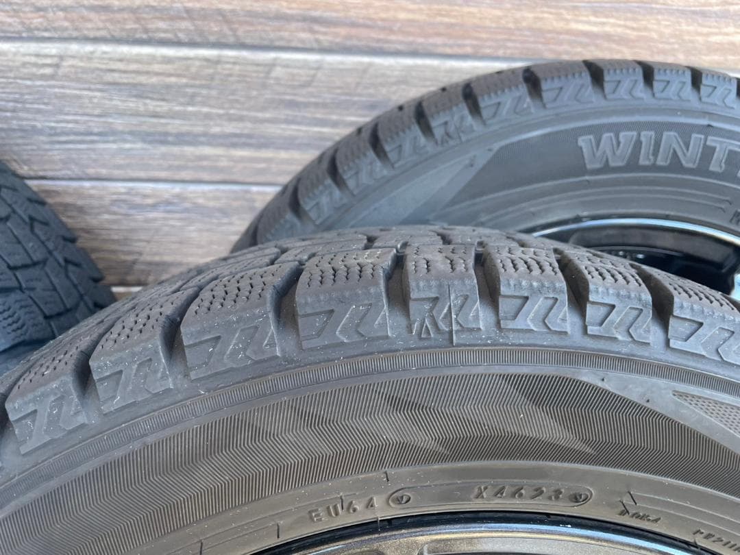 タフト スタッドレスタイヤ15 DUNLOP WINTER MAX※説明欄必須※