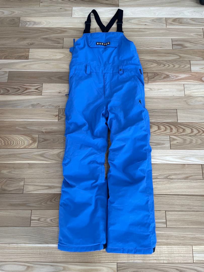 美品 バートン スキーウェア ビブ 150センチ Burton スモークブルー