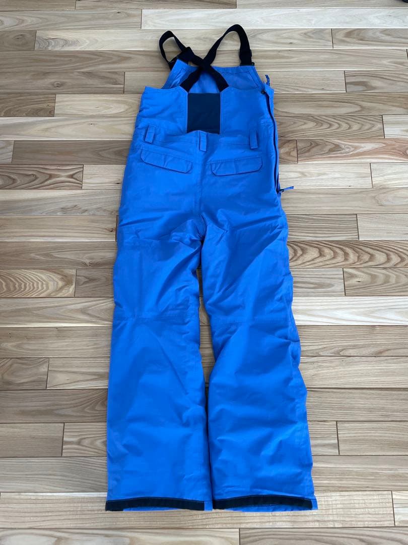 美品 バートン スキーウェア ビブ 150センチ Burton スモークブルー