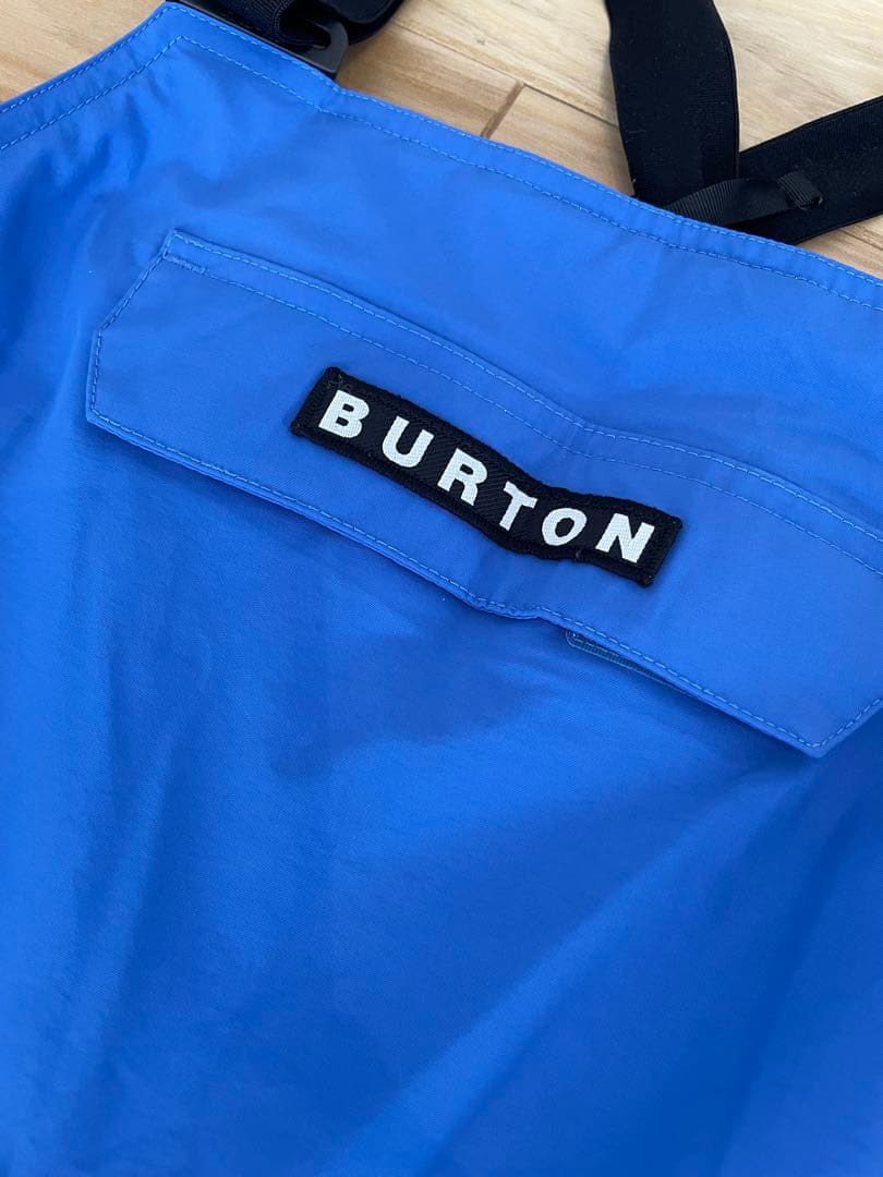 美品 バートン スキーウェア ビブ 150センチ Burton スモークブルー