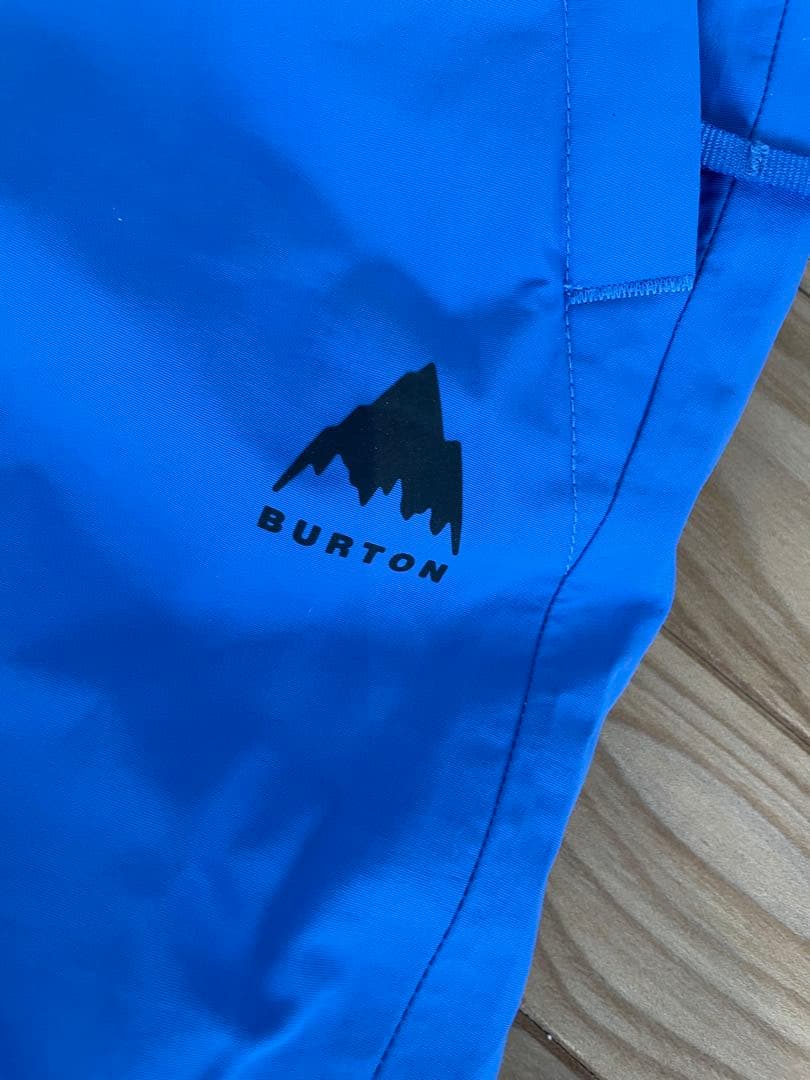 美品 バートン スキーウェア ビブ 150センチ Burton スモークブルー