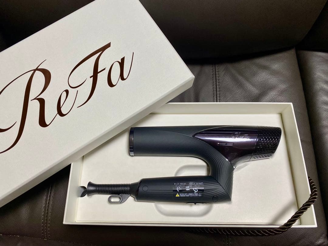 美品 Refa ビューテック ドライヤー スマート ブラック 黒 動作確認済み
