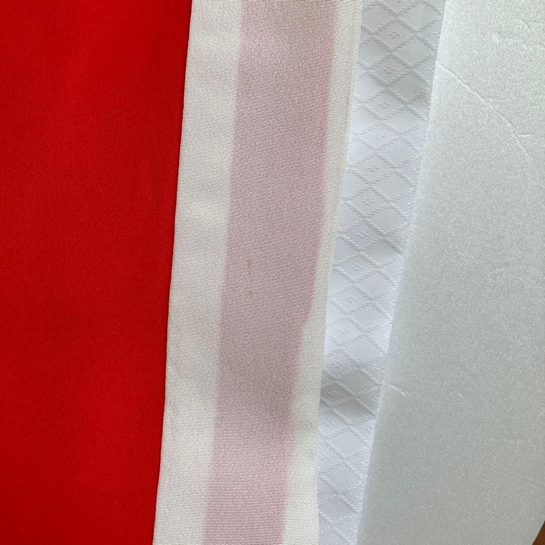 あこがれゆめ　お宮参り 女の子 着物 女児祝着 正絹 のしめ 初着 産着　白地