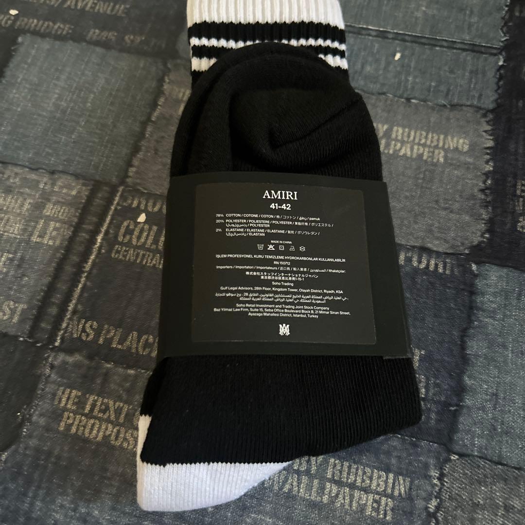 AMIRI ソックス 41-42サイズ