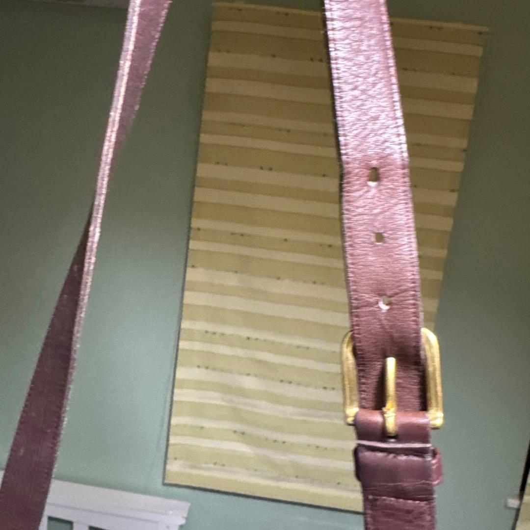 オールドcoach ショルダーバッグ　本革