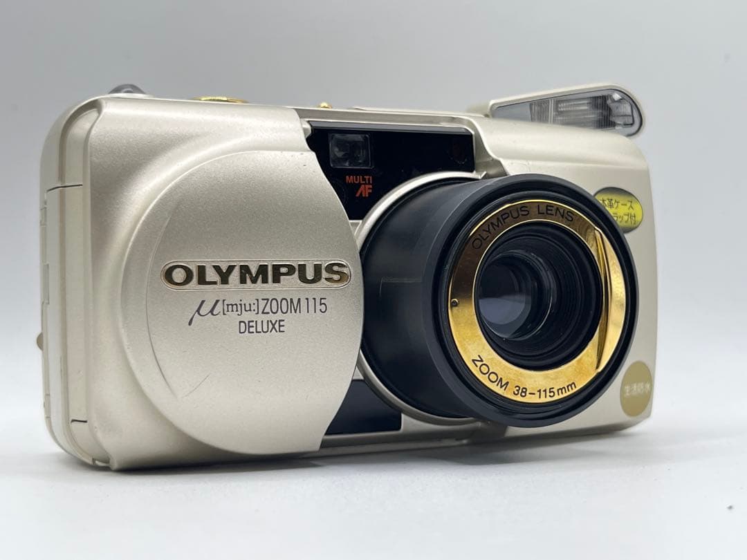 動作確認済 OLYMPUS μ ZOOM 115 dlxコンパクトフィルムカメラ