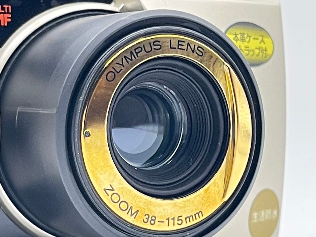 動作確認済 OLYMPUS μ ZOOM 115 dlxコンパクトフィルムカメラ