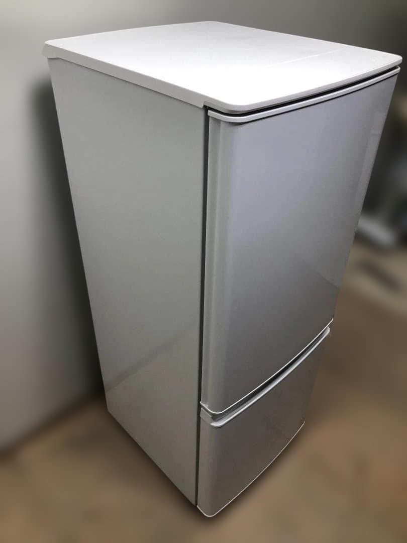 送料込み MITSUBISHI 2ドア冷凍冷蔵庫 2021年製 73020-2