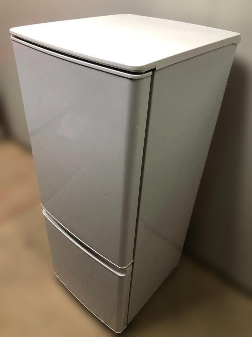 送料込み MITSUBISHI 2ドア冷凍冷蔵庫 2021年製 73020-2