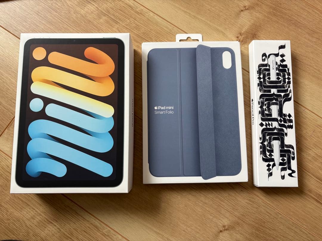 iPadアクセサリー iPad mini+Smart Folio+Apple pencil pro