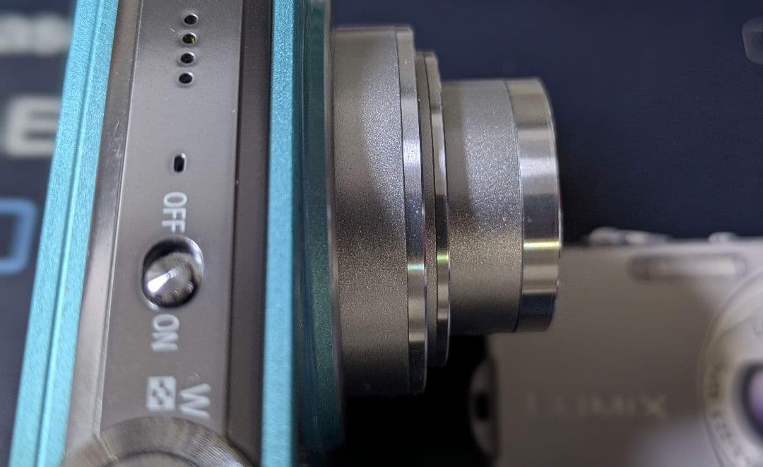 付属品完備 美品 Panasonic LUMIX DMC-FX66 ブルー