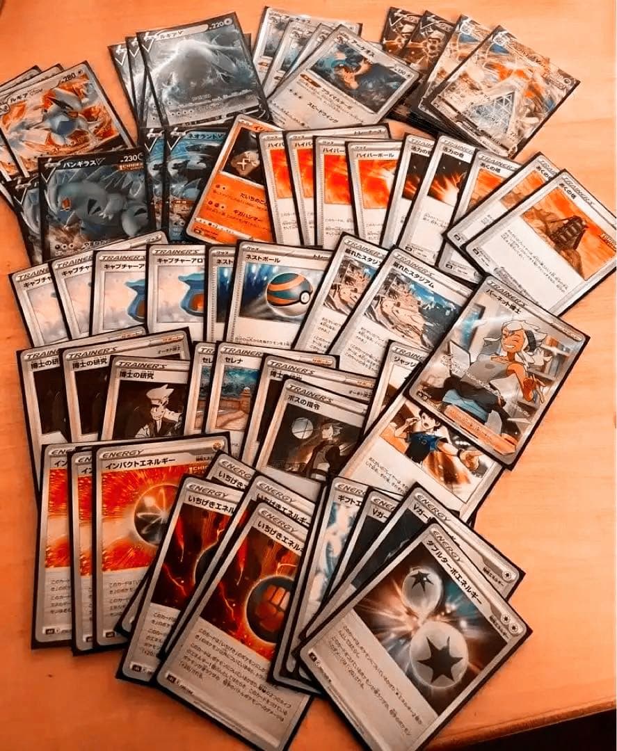 【引退品】ポケカ構築済み12デッキセット1651枚。総額50万円分即プレイ