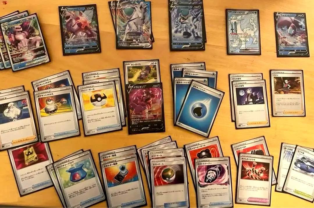 【引退品】ポケカ構築済み12デッキセット1651枚。総額50万円分即プレイ