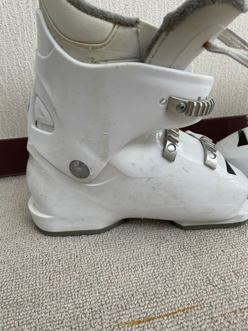 Dynastar スキーセット ロシニョール ブーツ ピンクポール