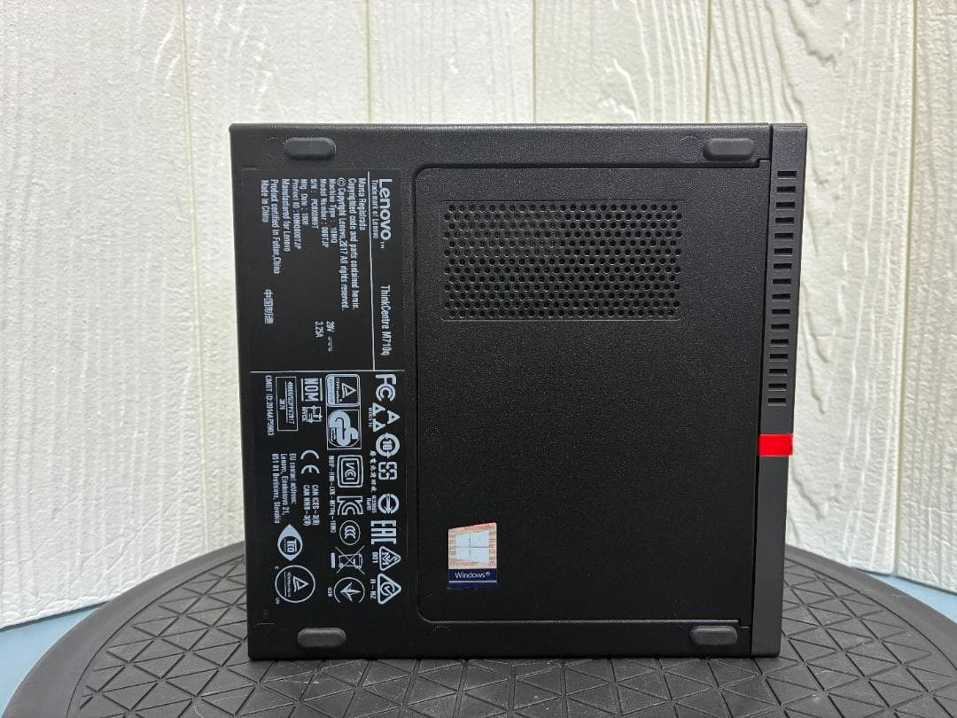 Windowsデスクトップ Lenovo ThinkCentre M710q i3 7100T 4G