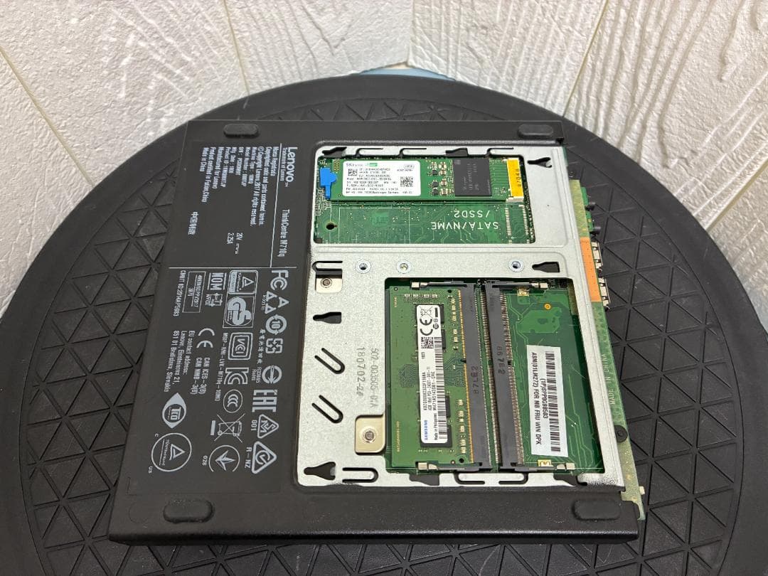 Windowsデスクトップ Lenovo ThinkCentre M710q i3 7100T 4G