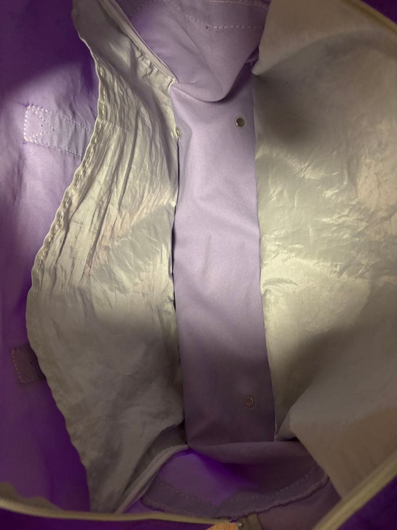 旧ワールドペガサス 旧ワッペ 紫 スクールバッグ WORLD PEGASUS