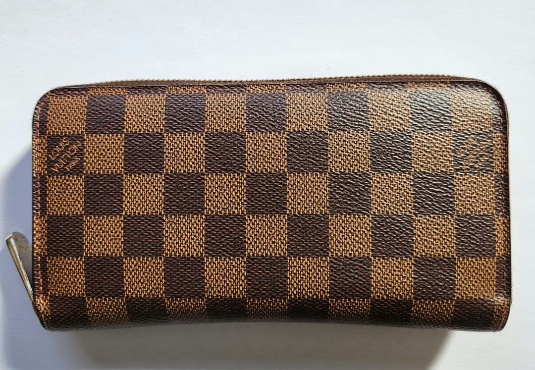 LOUIS VUITTON ジッピーウォレット ラウンドファスナー長財布 ダミエ