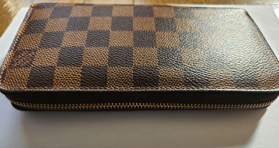 LOUIS VUITTON ジッピーウォレット ラウンドファスナー長財布 ダミエ
