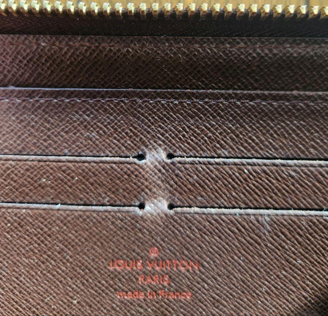 LOUIS VUITTON ジッピーウォレット ラウンドファスナー長財布 ダミエ