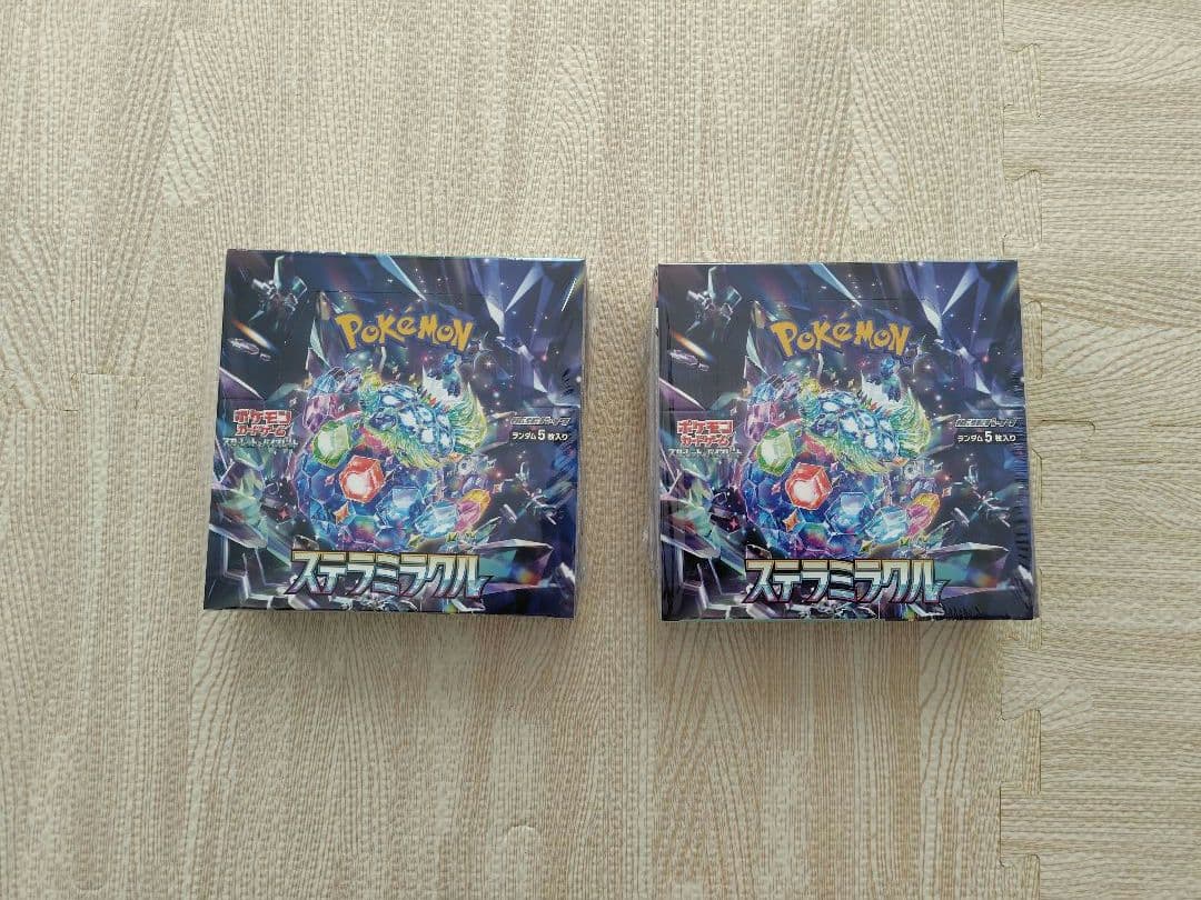 ポケカ　ステラミラクル　未開封BOX　シュリンク付