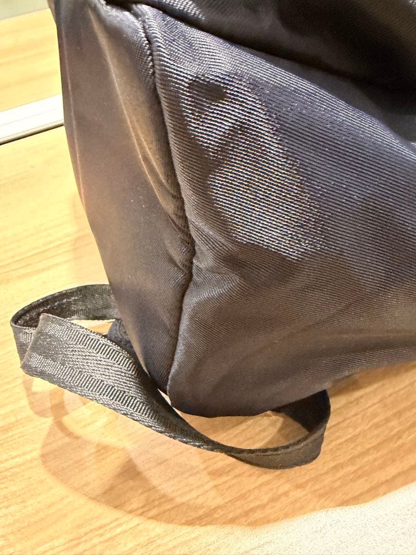 【美品】HUNTER ナイロン パイオニア ラージ トップクリップ リュック 黒