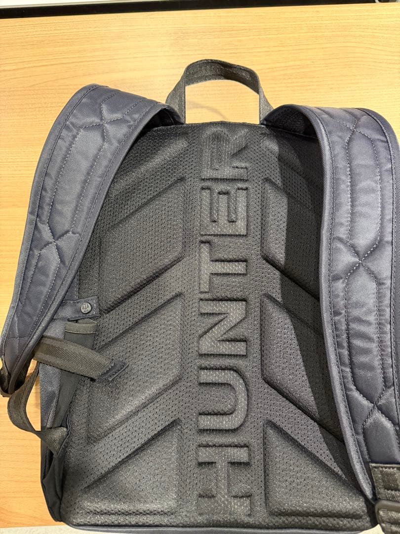 【美品】HUNTER ナイロン パイオニア ラージ トップクリップ リュック 黒