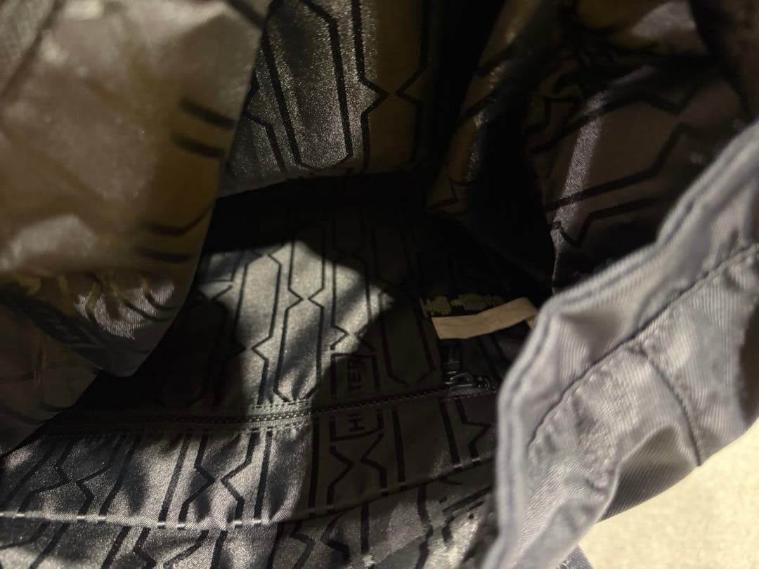 【美品】HUNTER ナイロン パイオニア ラージ トップクリップ リュック 黒